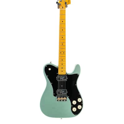 Pre-Owned Fender American Professional II Telecaster Deluxe Electric Guitar - Mystic Surf Green | Used image 3