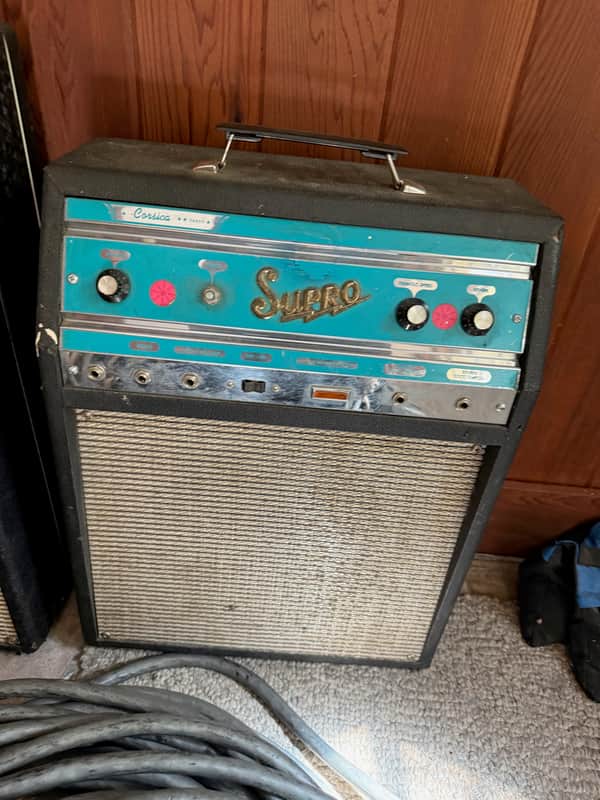 Supro 60s guitar amp-rare 60s