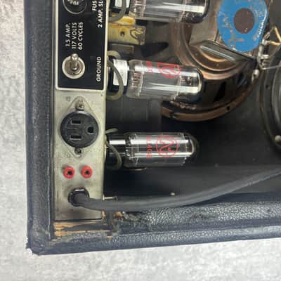 Vintage 1970's Fender Super Reverb 4x10 all tube guitar combo amp image 19