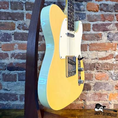 Fender Telecaster Electric Guitar *Refinish & Refret* w/ Vintage HSC (1960 - Blonde) image 5