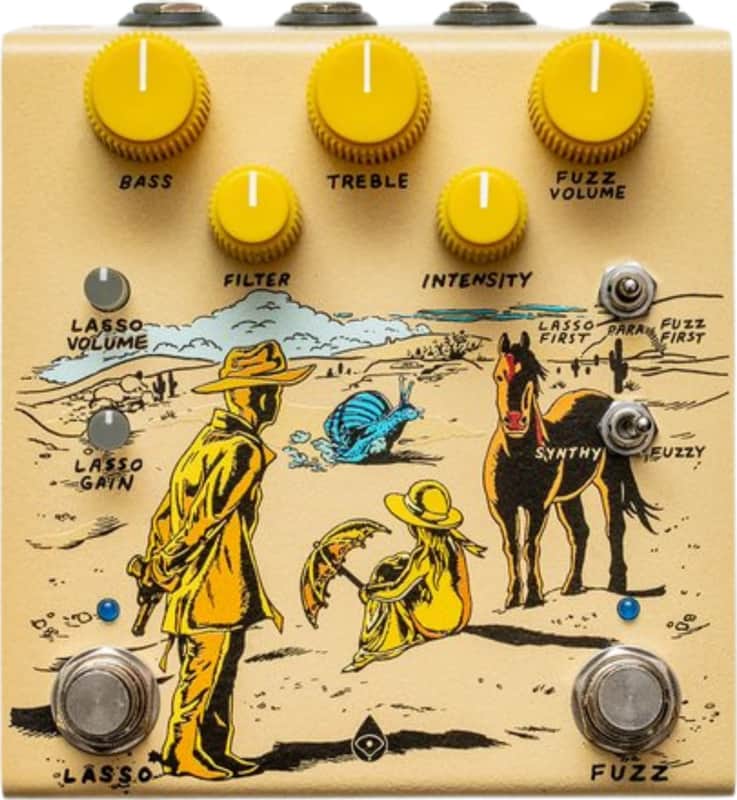 Old Blood Noise Endeavors Pardner Fuzz/Looper Effects Pedal, Tan image 1