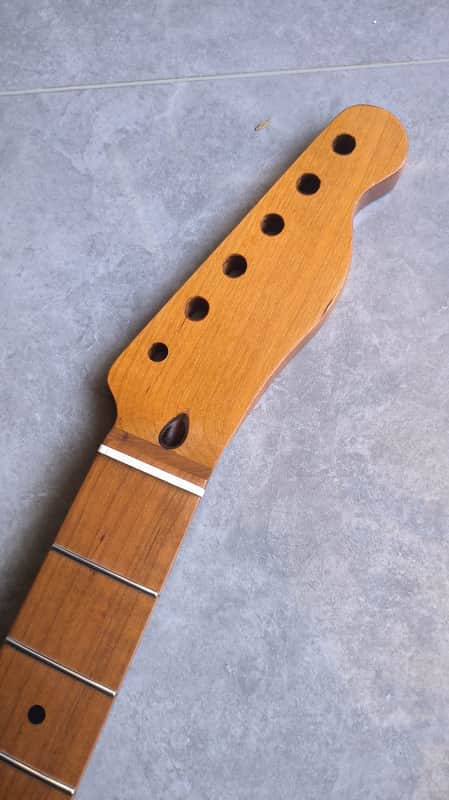 Roasted Flamed Maple Neck - 22 Frets image 1