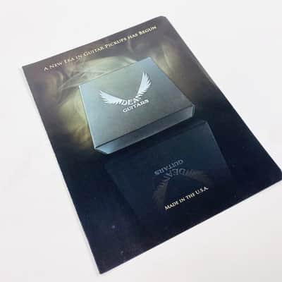 Dean Pickups Flyer – A New Era of Tone 2008 image 1