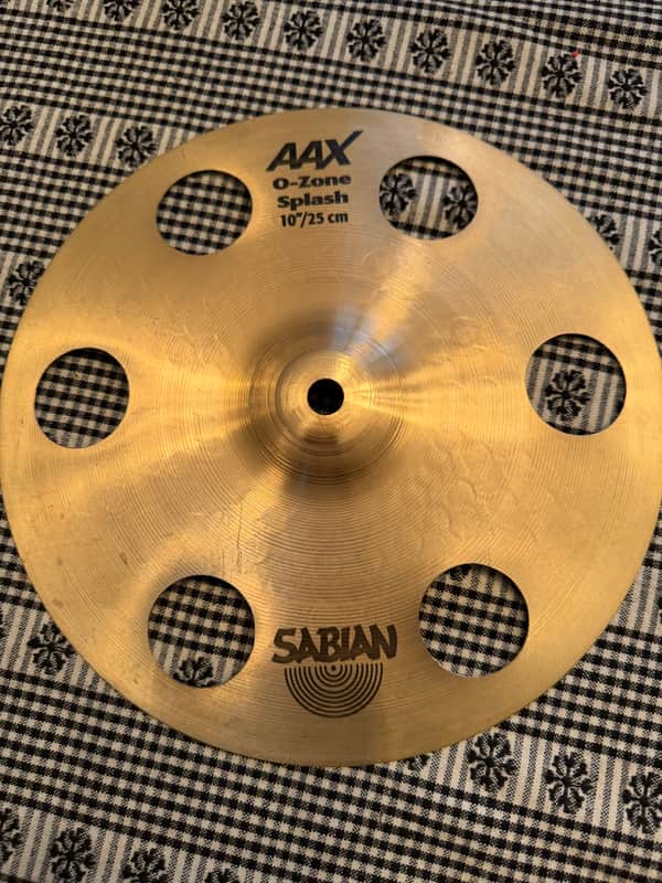 Sabian 10" AAX O-Zone Splash Cymbal 2007 - 2018 - Natural image 1