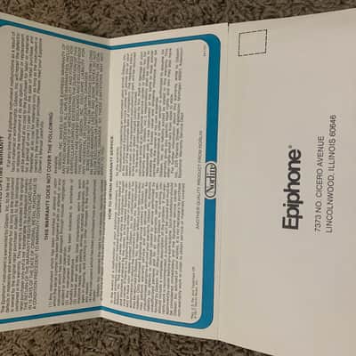 Epiphone Guarantee Package image 5
