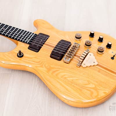 1979 Ibanez Musician MC500 Neck Through Vintage Guitar Natural w/ Active Electronics image 9