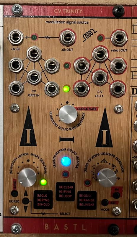 BASTL Instruments CV Trinity Modulation Wood image 1