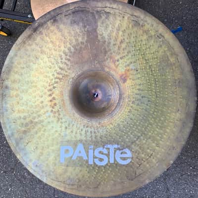 Paiste 22" RUDE Ride/Crash Cymbal 1999 - Present - Raw image 2