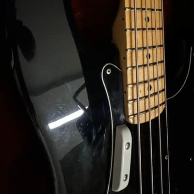 Fender Precision Bass with Maple Fretboard 1970 - 1983 - Black image 4