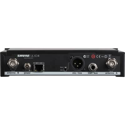 Shure ULXD4 Single-Channel Digital Wireless Receiver (G50: 470 to 534 MHz) image 2