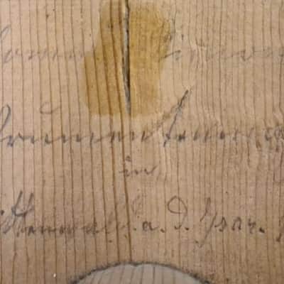 Original 19th Century Romantic Terz Guitar image 9