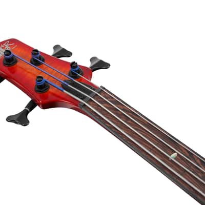 Ibanez Bass Workshop SRD900F Fretless Bass - Brown Topaz Burst image 8