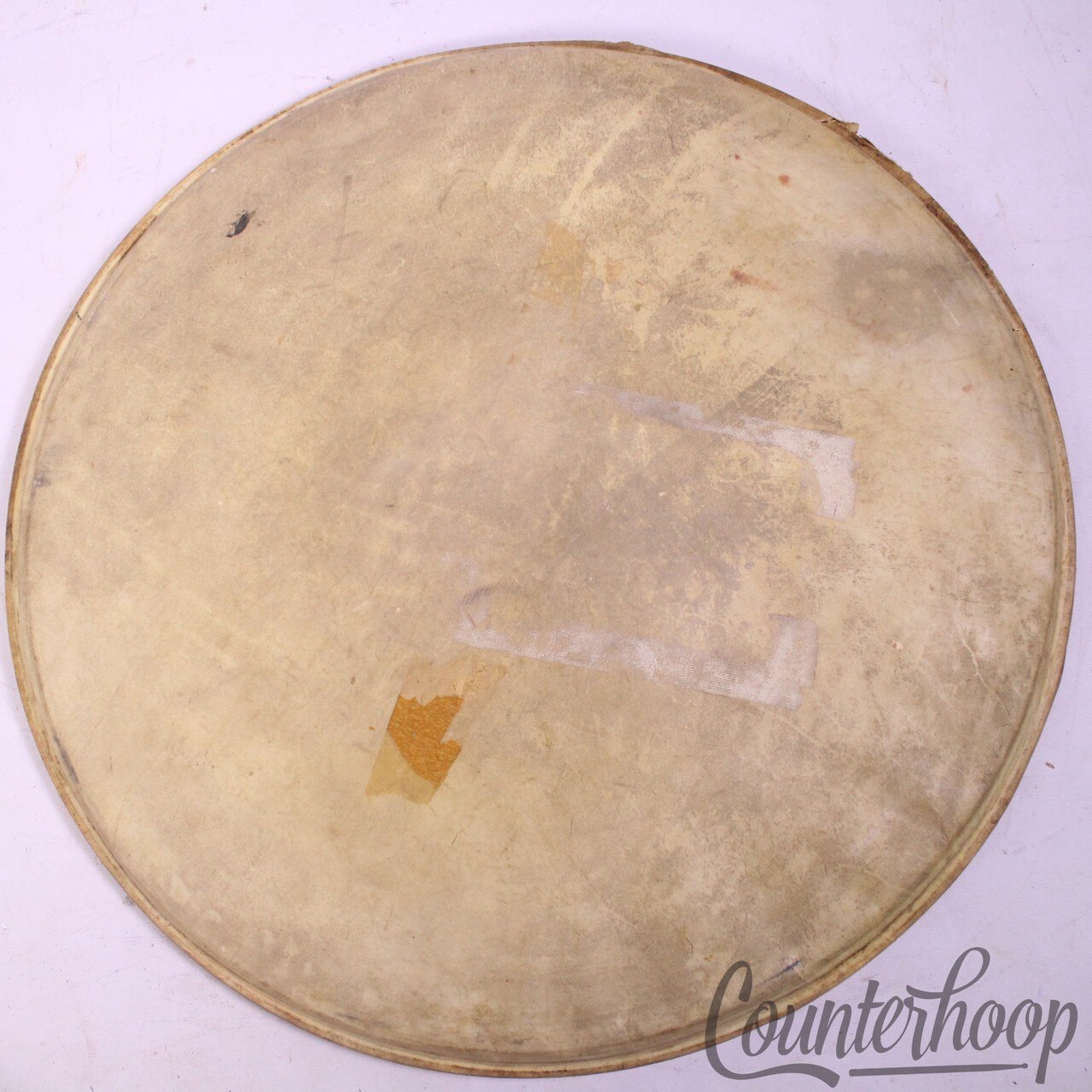 Slingerland 18"Floor Tom/Bass Drum Calf Skin Head Radio King Vintage 40s-50s USA — main photograph