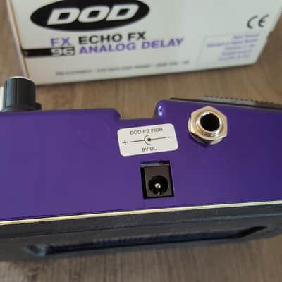 (MINT) DOD Analog Delay FX96 1990s - Blue image 8