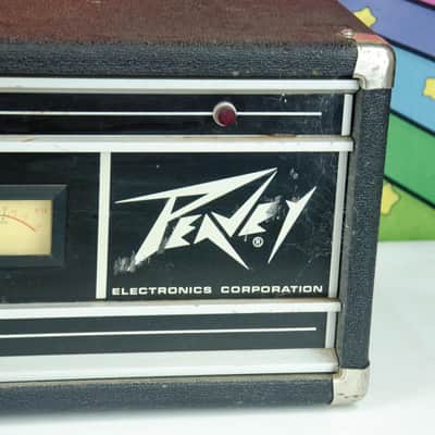 Vintage Peavey Super Festival Series 800 Booster Amplifier image 4