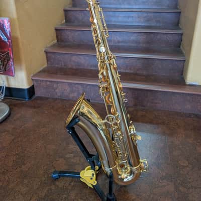 Yanagisawa T901 Tenor Saxophone with Hand-Engraved Bell 2010s - Clear Lacquer Bronze image 2