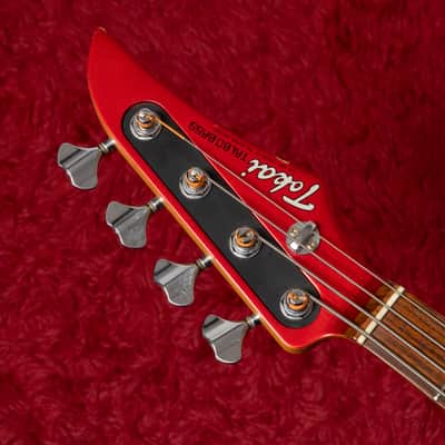 Tokai B-124 Talbo Bass Metallic Red 4.380kg image 4