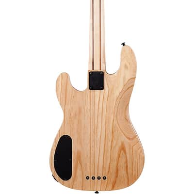Schecter Guitar Research Michael Anthony MA-4 4-String Electric Bass Regular Gloss Natural image 2