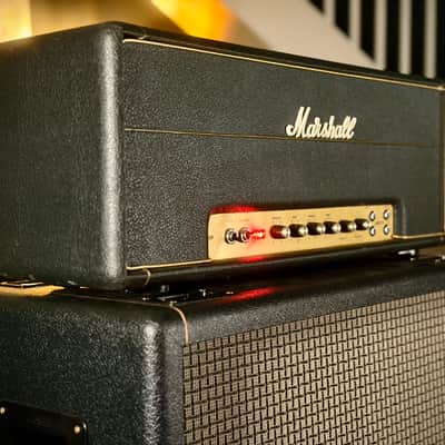 Marshall JMP 1986 Bass 50-Watt Hand Wired Guitar Amp Head 1973 - Serviced image 1