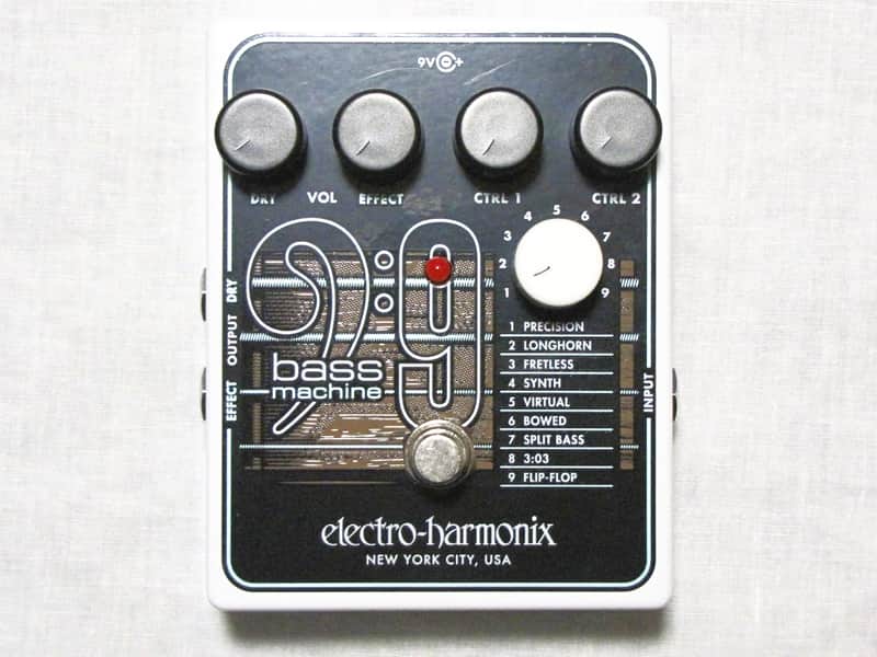 Used Electro-Harmonix EHX BASS9 Bass Machine Guitar Effects Pedal image 1