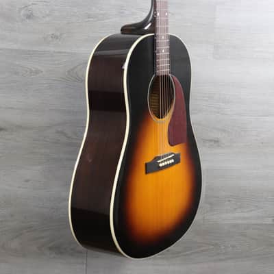 Epiphone J-45 Studio New For 2025 Acoustic Electric Guitar Vintage Sunburst With Gig Bag! image 3