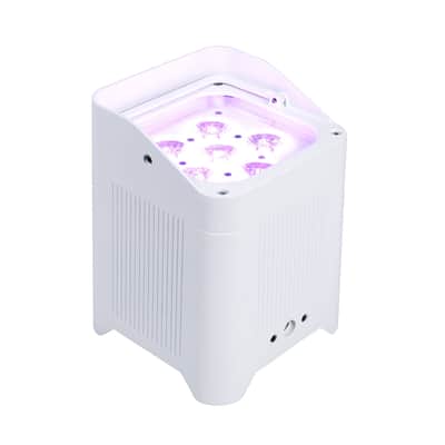 PSG Audio BP-6X18-W - 6x18W (108W) RGBWA+UV Wireless Battery Powered Par Light (White) image 2
