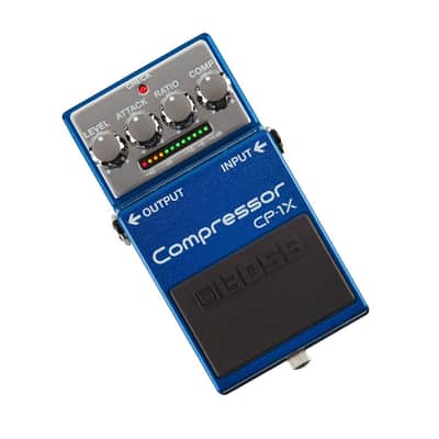 BOSS CP-1X Multi-Dimensional Processing Technology Four Knob Interface Simple Controls 18-Volt Input Circuitry Guitar Compressor Pedal with Gain Reduction Indicator image 3