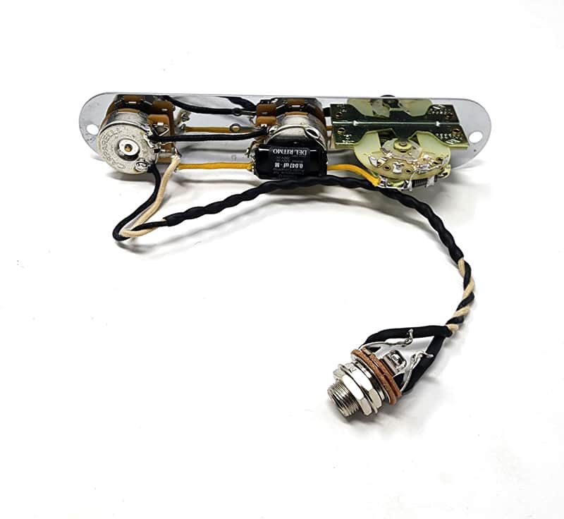 Carparelli Right Hand Reverse Tele Control Plate Vitamin-Q - Chrome, Black or Gold image 1