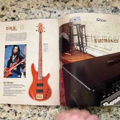 Ibanez Catalog Guitar Bass 2003 Jet King SZ S AX GAX RG JS Jem PGM iceman artist btb George Benson image 23