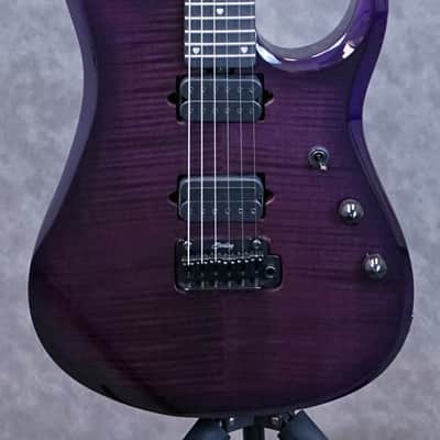 Sterling By Music Man JP150 John Petrucci Electric Guitar Purple Nebula Finish - W/Setup image 2