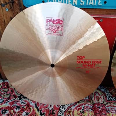 PAISTE 2002 15" Sound Edge hi hat. Nuovo. image 2