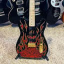Fender James Burton Artist Series Signature Telecaster 2007 - Present - Red Paisley Flames