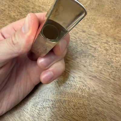 Nadir Guardala Studio Tenor Saxophone Mouthpiece - Silver plated image 5