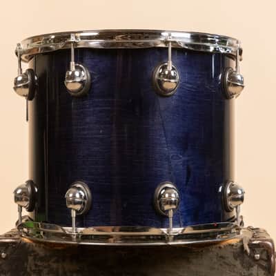 1990s Premier 12x14 Cobalt Blue Tom image 5