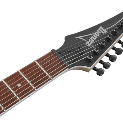 Ibanez RG7421EXL-BKF RG Electric Guitar 7-String Lefty - Black Flat image 8