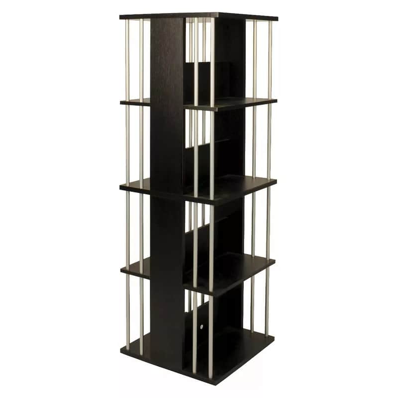 Typhoon Media Storage Espresso 38" - Atlantic Furniture Music Studio Shelves image 1