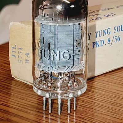 JTL-5751 Tung-Sol 1956 NOS/NIB MaxiPreamp2/TV7 Tested (1)Tube Lot image 1