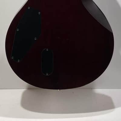 ESP LTD EC-401 QM 2017 - 2019 - See Thru Black Cherry With EMG 57/66 image 2