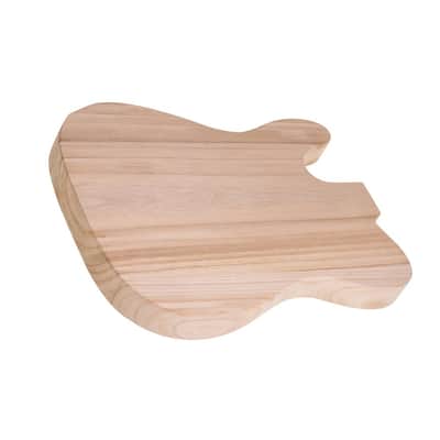 Unfinished Electric Guitar Body Sycamore Wood Blank Guitar Barrel for Electric Guitars DIY Parts,price include the import duty for US buyer image 2