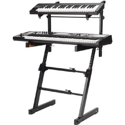 Hercules Autolok Z Keyboard Synthesiser & 2nd Tier Stand image 2