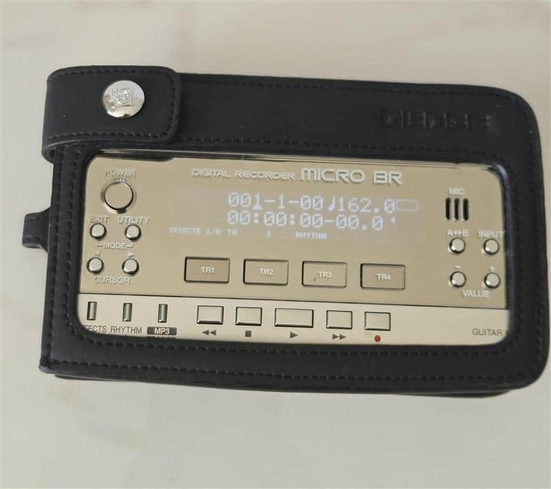 Boss Micro BR Digital Recorder 2000s - Silver / Black image 1