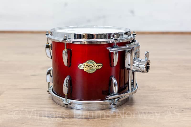 Pearl Masters Premium Legend MPL 10×8 Tom – Deep Redburst image 1