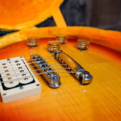 Greco EG-600PR Ace Frehley 3 Pickup Custom 1978 Sunburst w/ Case, Booklet, Cable image 19