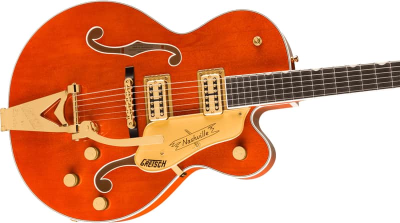 Pre-Order! GRETSCH 6120 NASHVILLE HOLLOW BODY WITH BIGSBY / ORANGE STAIN image 1