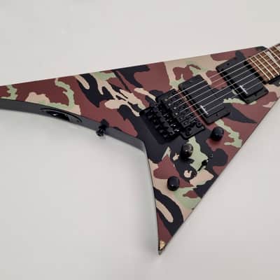 Jackson X Series RRX24 Camo Rhoads 2021 Woodland Camo image 4