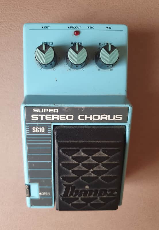 Ibanez SC10 Super Stereo Chorus 1980s - Blue image 1