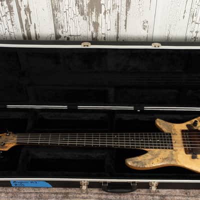 Manghini M3 6-String Bass - Buckeye Burl Top image 20