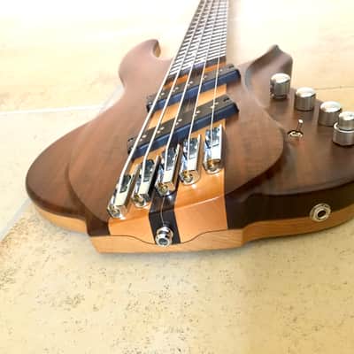 Immagine Little guitar works Torzal twist 5 string thru neck bass 2015 Natural - 12