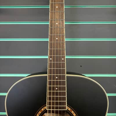 Washburn G7SBM Harvest Acoustic Black Matte 2018 Acoustic Guitar image 6