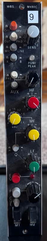 Ward Beck M480C Mic Pre / EQ Module (09 of 10) image 1